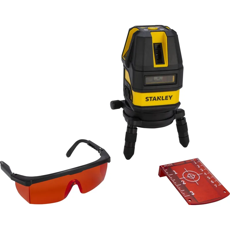 Neuheit Stanley Multi-Line 4V1H Kreuzlinienlaser rot