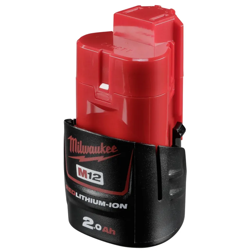 Milwaukee M12B2 12V / 2,0 Ah Li-Ion Ersatzakku Geprüft