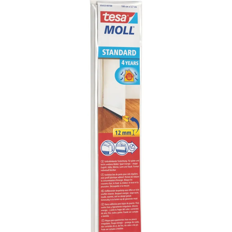 Sichere Zahlung Tesa Türdichtschiene Standard 1m x 37mm 05433