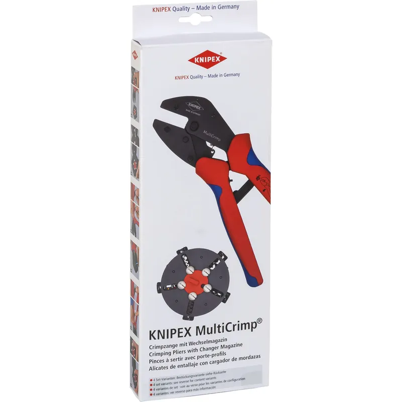Preisreduziert KNIPEX MultiCrimp für PV, MC4/MC4 EVO2