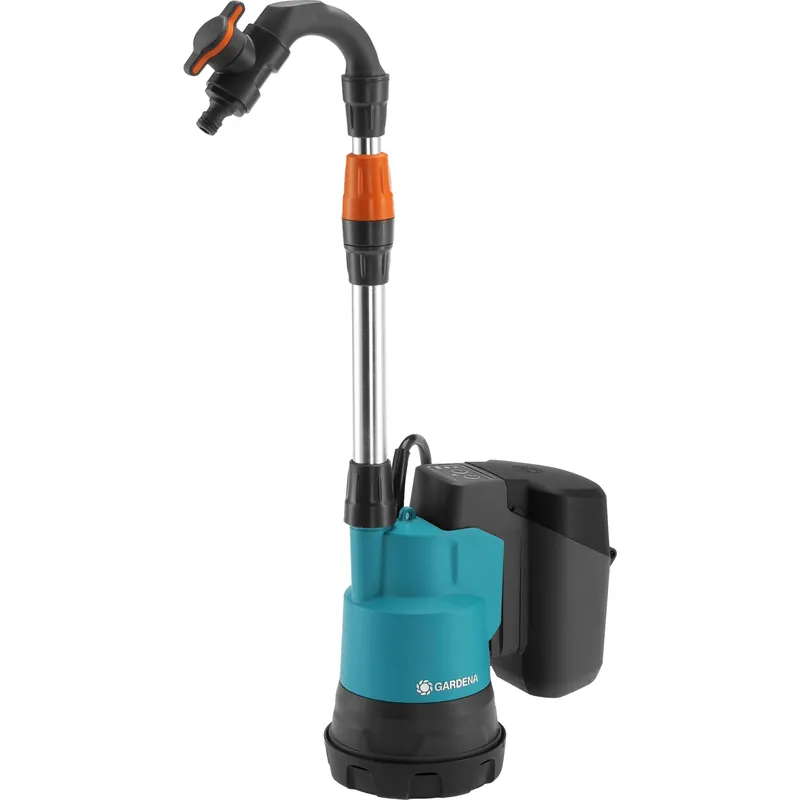 Bestpreis Gardena 2000/2 18V P4A Akku-Regenfasspumpe