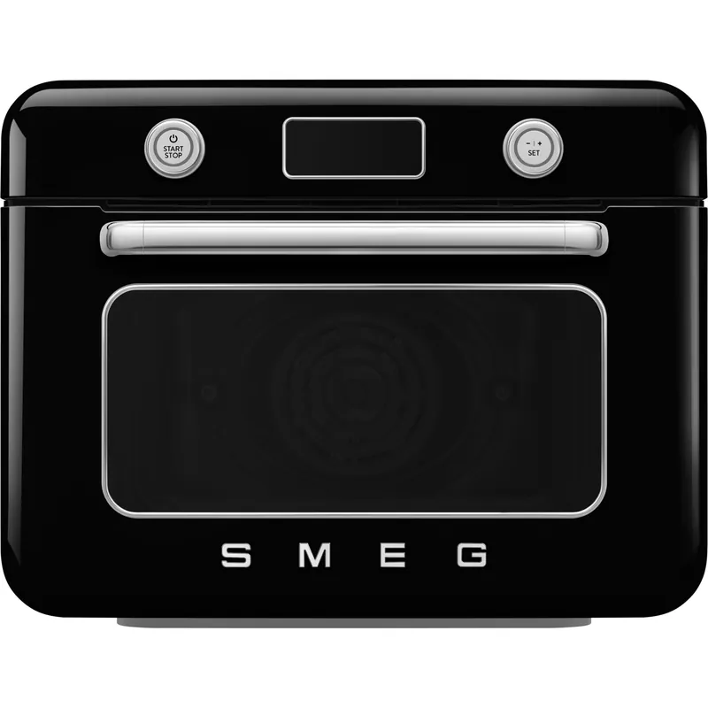 Neu SMEG COF01BLEU schwarz Kombi-Tisch-Dampfbackofen