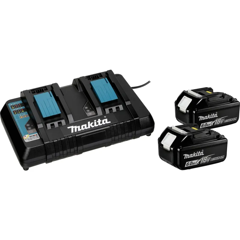 Bestpreis Makita 199484-8 Power Source Kit Li 18V 2x6Ah