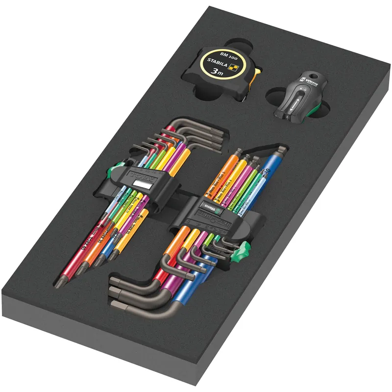 Wera 9740 Winkelschlüssel Set 1 Schaumstoffeinlage Sale