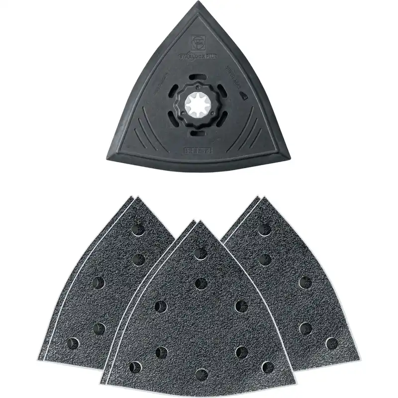 Günstig Fein Schleifplatten-Set SLP KL130 gelocht