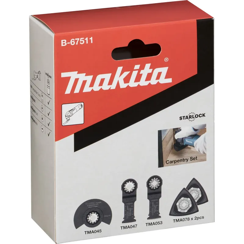 Makita Schreinerset 5Stk Top-Seller