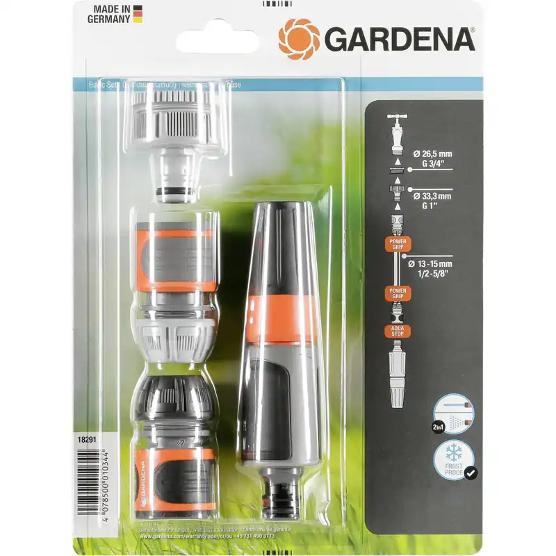 Direktkauf Gardena Grundausstattung 18202/5305, 18215+18213, 18300