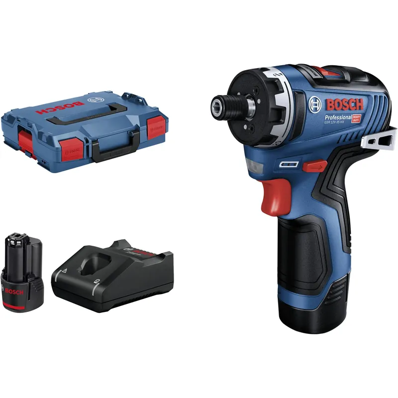 Bosch GSR 12V-35 Kit HX L-BOXX Akku-Schrauber Finale Aktion