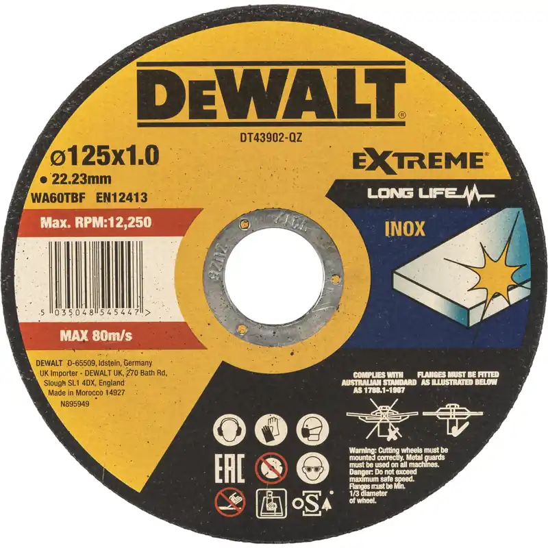 Billig DeWalt DT43902-QZ Metall-Trennscheibe 125mm