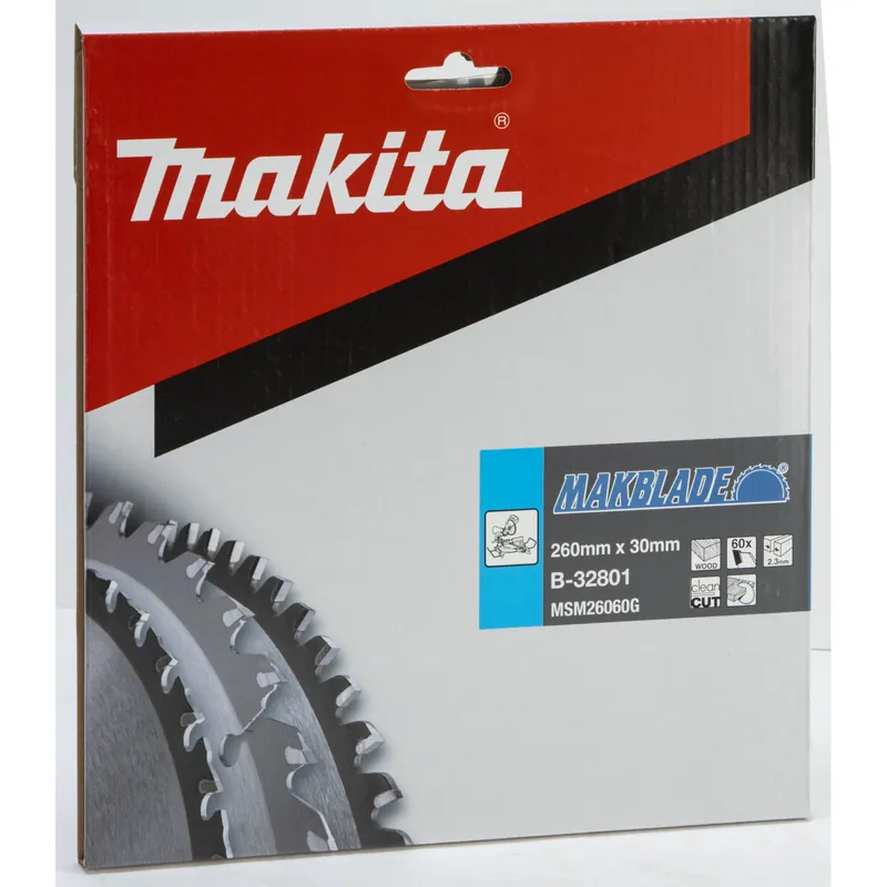 Makita MAKBLADE Sägeblatt 260x30x60Z Preisknaller