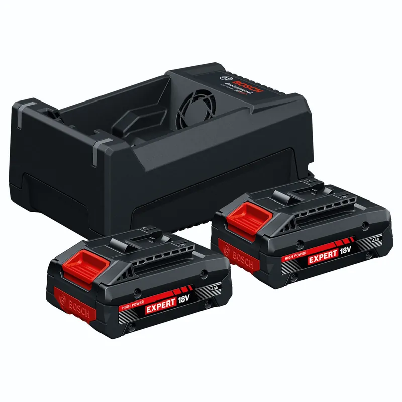 Bosch Starter-Set 2x EXBA18V-40 GAL 12V/18V-80 Garantierte Lieferung