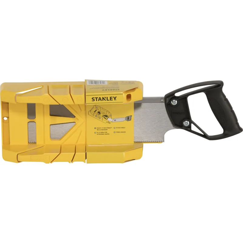 Stanley 19-800 Gehrungslade Kunststoff mit Rückensäge Nur Heute