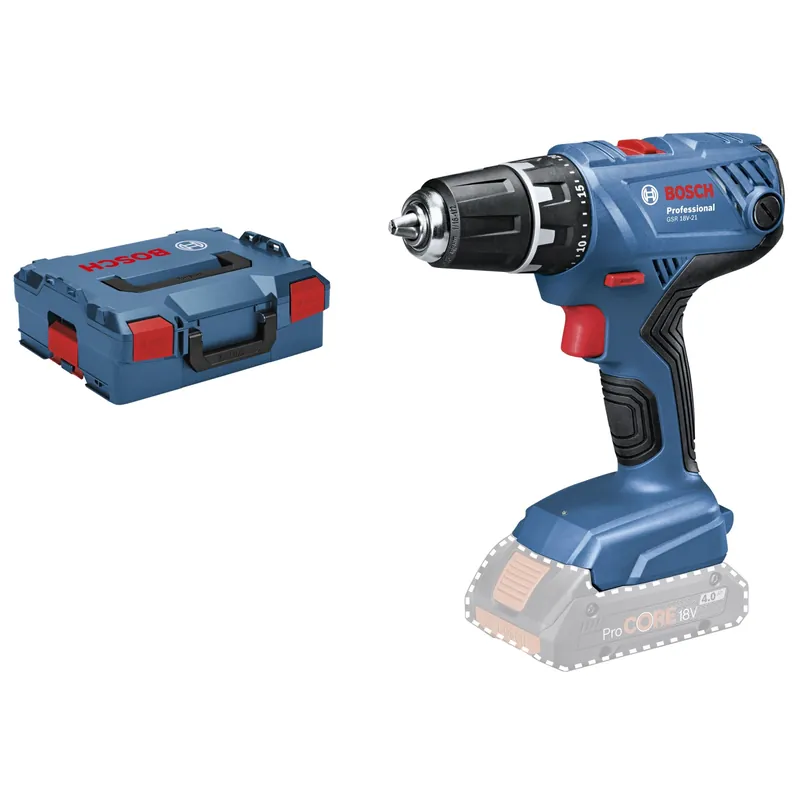 Bosch GSR 18V-21 Akku-Bohrschrauber Schneller Versand