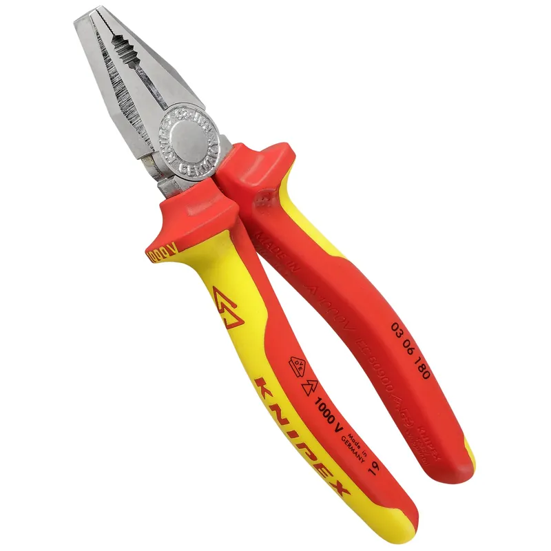 Top-Preis KNIPEX Kombizange verchromt isoliert 180 mm