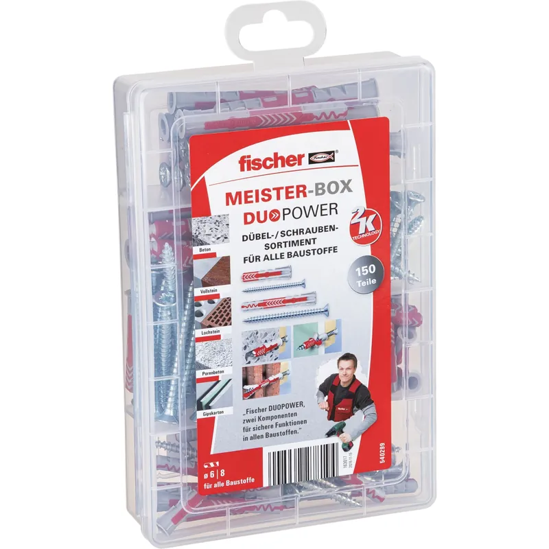Top-Preis Fischer MeisterBox DuoPower kurz/lang + Schrauben