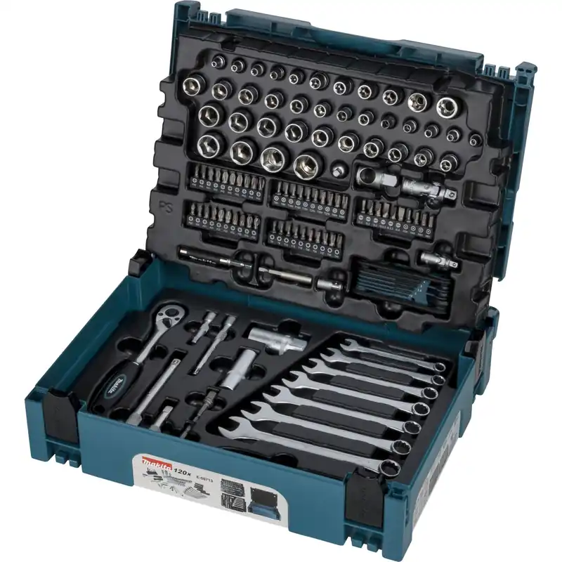Makita E-08713 Werkzeug-Set 120-tlg. MAKPAC Nur Für Kurze Zeit