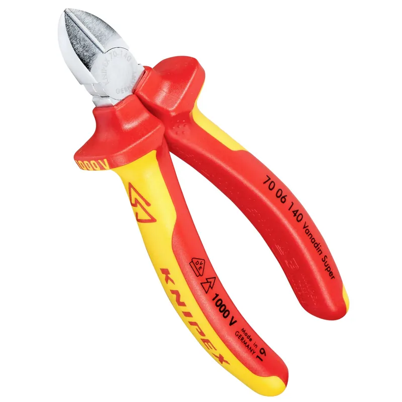 Abverkauf KNIPEX Seitenschneider verchromt