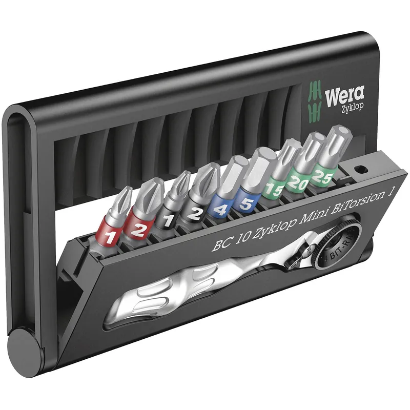 Wera Bit-Check 10 Zyklop Mini BiTorsion 1 Neu