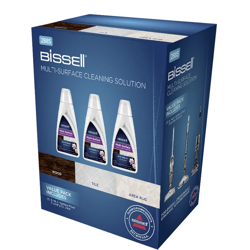 Neue Ware BISSELL Multi Surface 3er Set Universal Reinigungsmittel