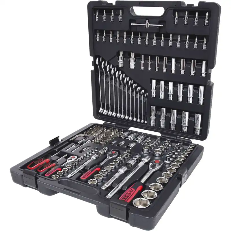 Neu KS Tools 1/4"+3/8"+1/2" 216 CHROMEplus Steckschl.-Satz