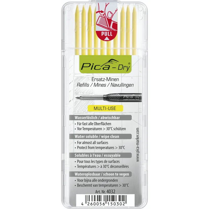 Pica DRY Minen-Set gelb Markenware