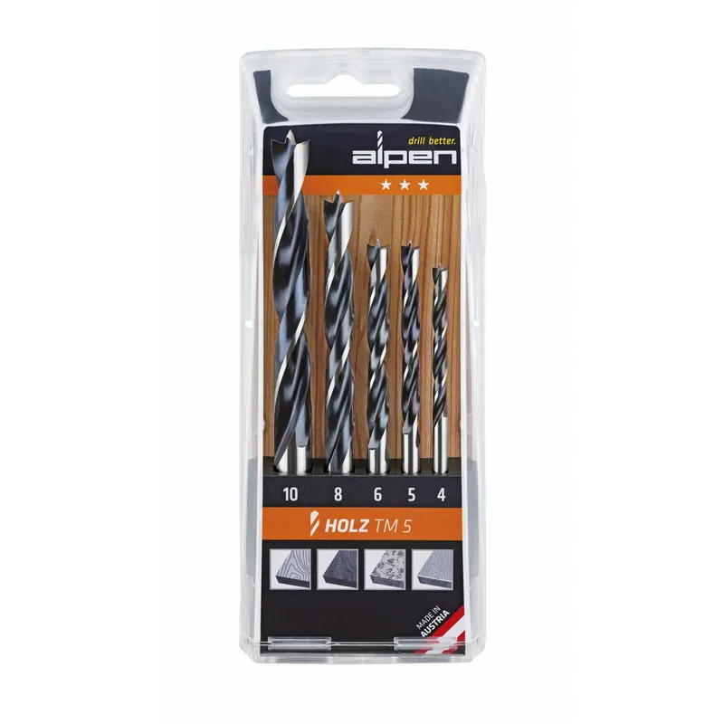 Alpen TM 5 Holz 4-5-6-8-10 mm Finale Aktion