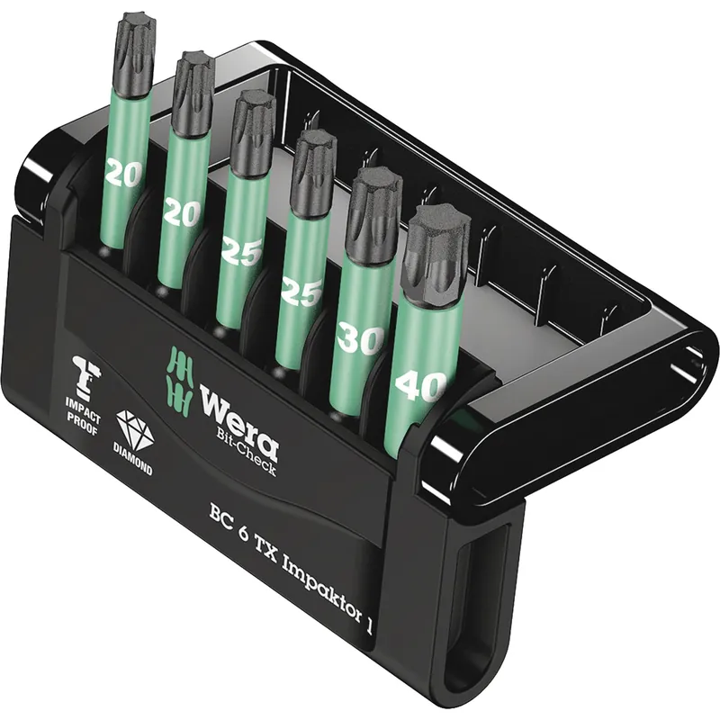 Wera Bit-Check 6 TX Impaktor 1 Preiswert