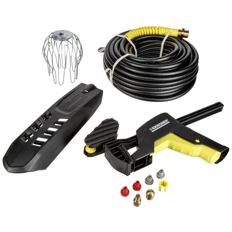 Saisonangebot Kärcher Dachrinnen- und Rohrreinigungsset PC 20 (20m)
