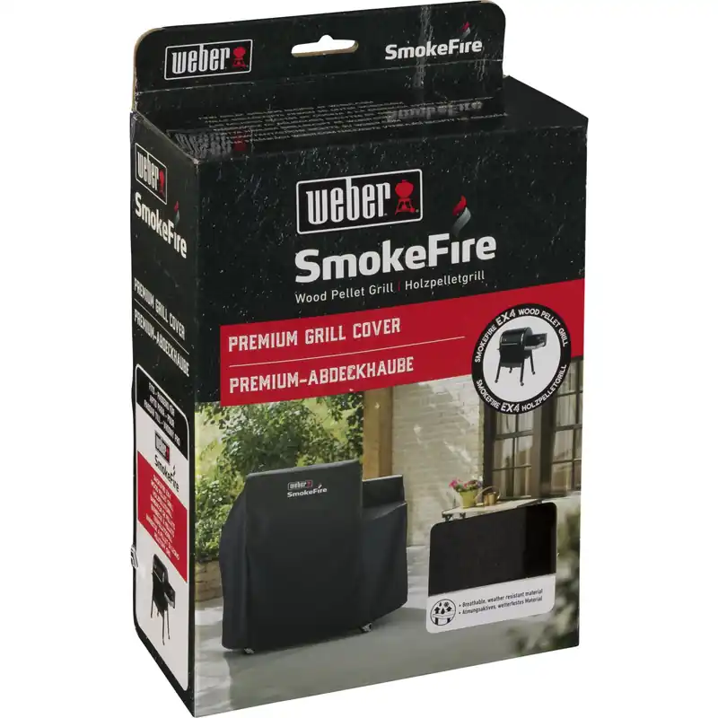 Weber Premium Abdeckhaube für SmokeFire EX4 Neue Kollektion