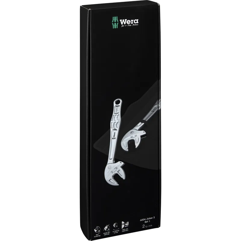 Wera 6004 Joker 2 Set Maulschlüssel-Satz Zertifiziert