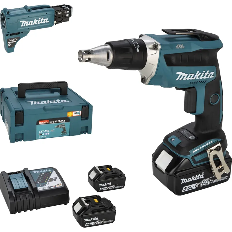 Makita DFS452TJX2 Akku-Schnellbauschrauber Expressversand
