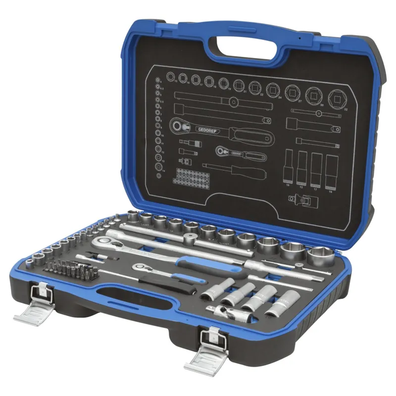 GEDORE Steckschlüssel-Satz 1/4"+ 1/2" 69-teilig Bestseller
