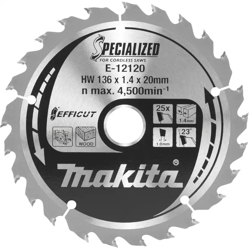 Must-Have Makita E-12120 EFFICUT Sägeb.136x20x25Z