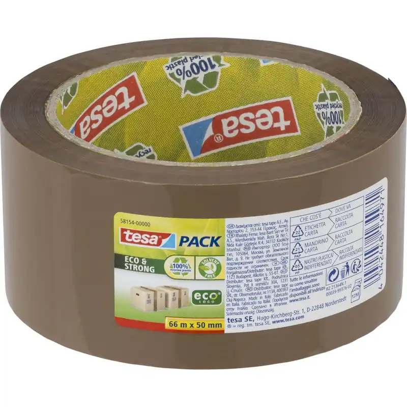 Jetzt Kaufen Tesa Packband 66m x 50mm Eco&Strong braun 58154
