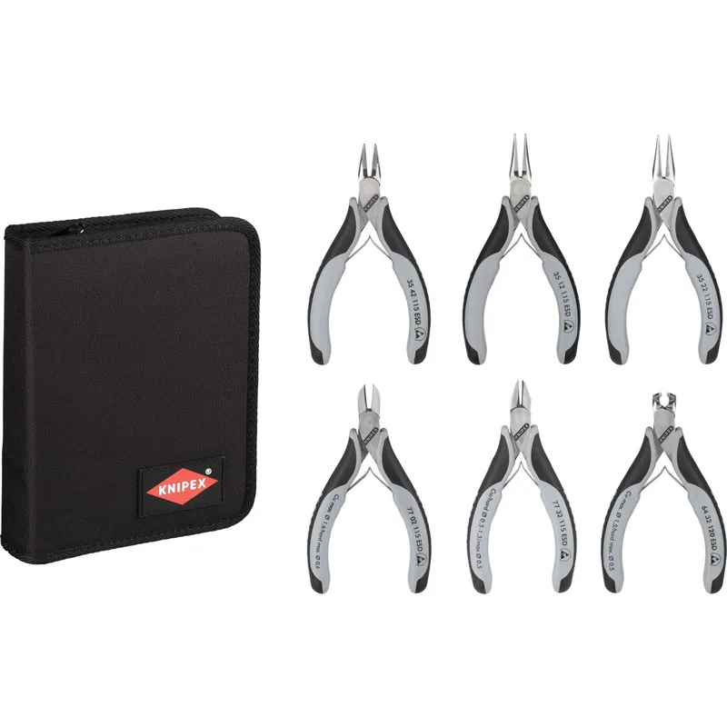 KNIPEX Elektronikzangen- Set ESD Markenprodukt