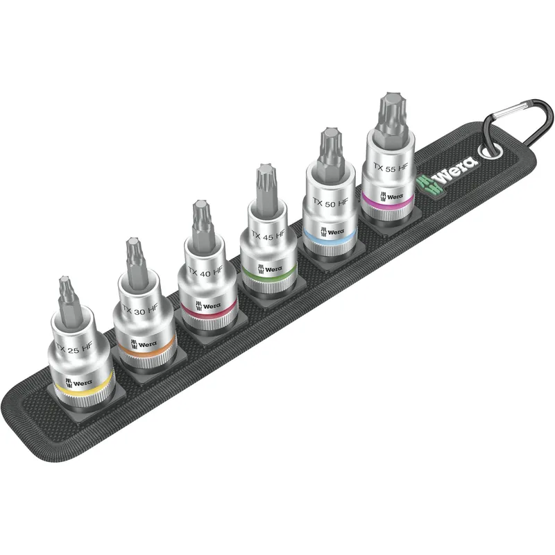 Wera Belt C 3 TORX HF Zyklop Bitnuss-Satz TORX mit Haltefunkt Sichere Zahlung