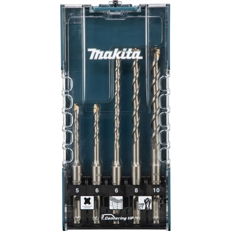 Neue Kollektion Makita SDS-PLUS Betonbohrer-Set 5tlg.