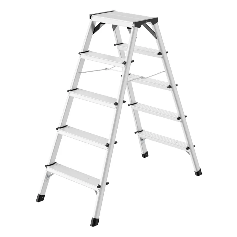 Markenprodukt Hailo D60 StandardLine 2x5 Stufen Stehleiter