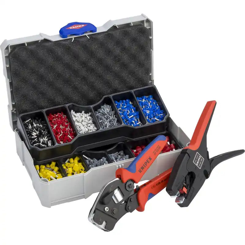 KNIPEX Aderendhülsensortiment 1242195+975309 Nur Für Kurze Zeit