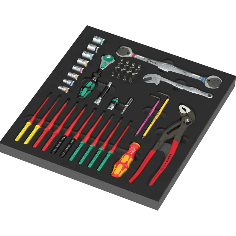 Mega-Angebot Wera 9753 KK Wartung Set 1 Schaumstoffeinlage