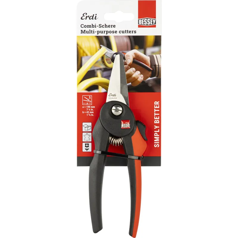 BESSEY Combi-Schere gerade D48-2 Echt