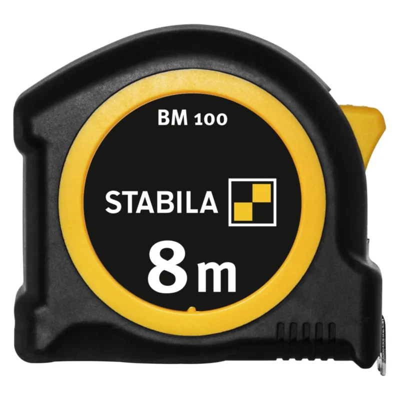 Abverkauf STABILA BM 100, 8 m (cm) Taschenbandmaß