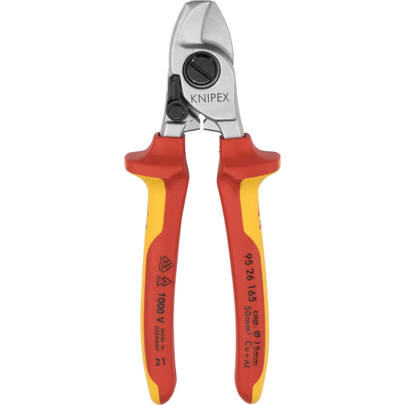 Preiswert KNIPEX Kabelschere mit Öffnungsfeder