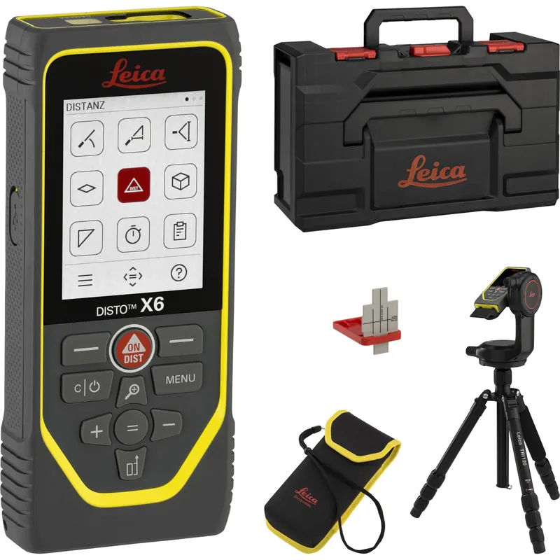 Wochenendangebot Leica DISTO X6 P2P Package Laser-Entfernungsmesser