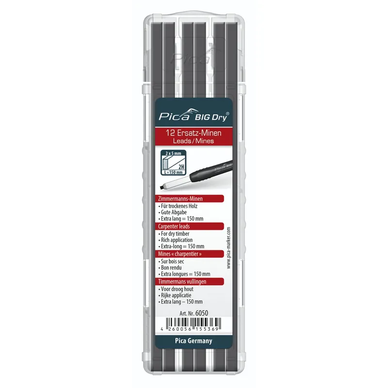 Sofort Bestellen Pica BIG DRY Minen-Set Zimmermann 2H