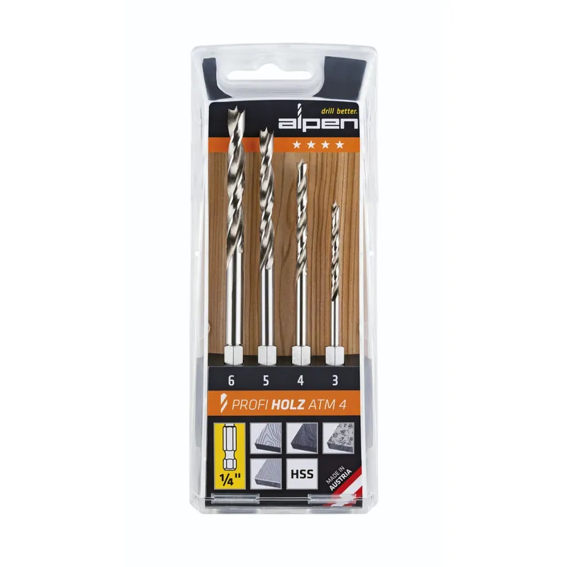 Markenprodukt Alpen ATM 4 HSS-HOLZ 6-kant