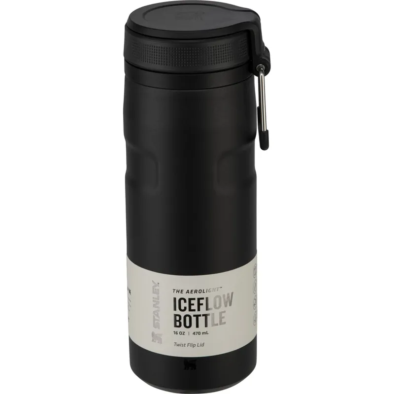Stanley Iceflow Bottle Twist Flip 0,47 L Black 2.0 Must-Have
