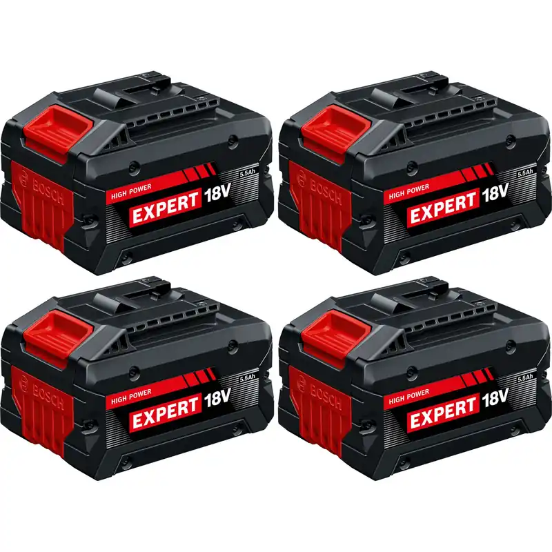 Geprüft Bosch Akkupack 4x EXBA18V-55