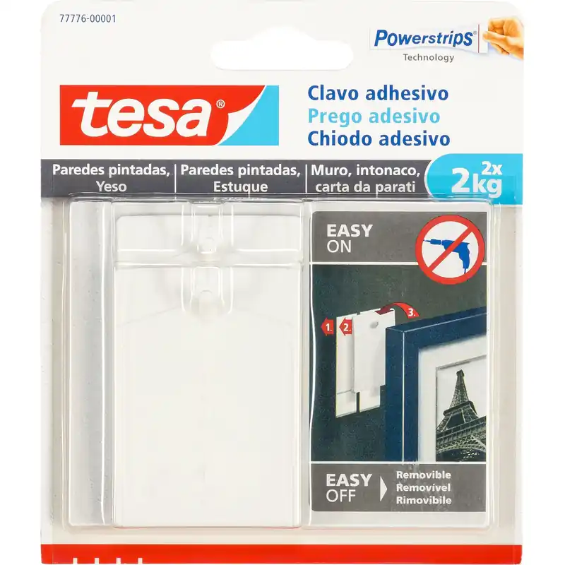 Tesa Klebenagel 2kg 2 Stück 77776 für Tapeten & Putz Begrenztes Angebot