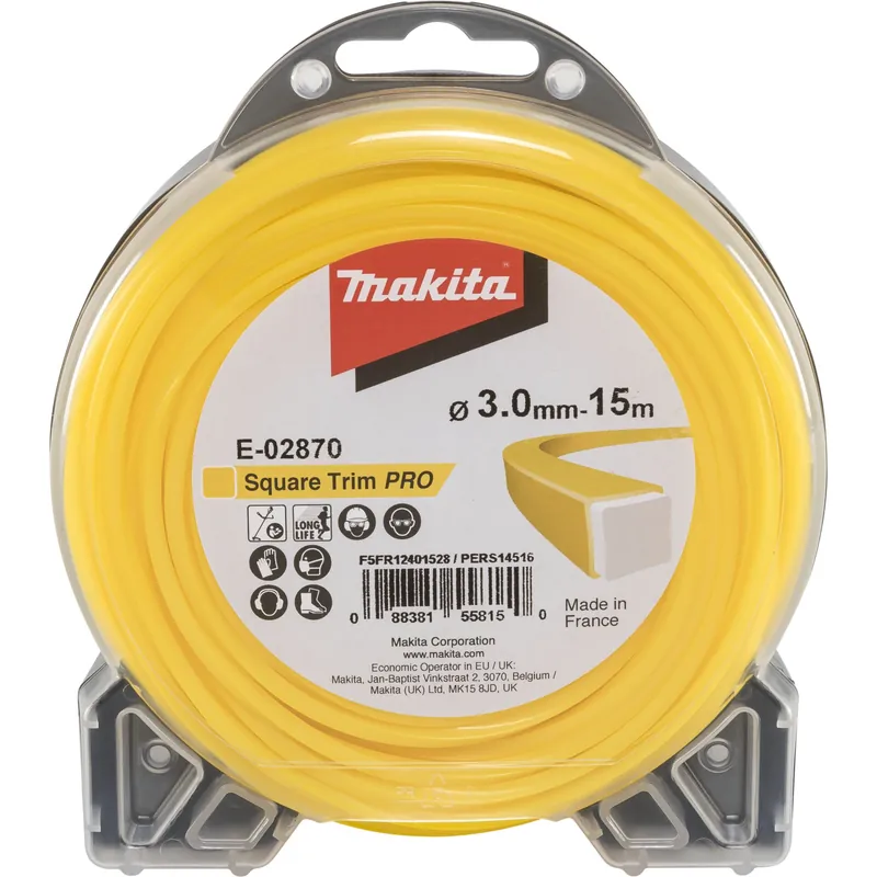 Begrenztes Angebot Makita Mähfaden 4kant 3,0mmx15m